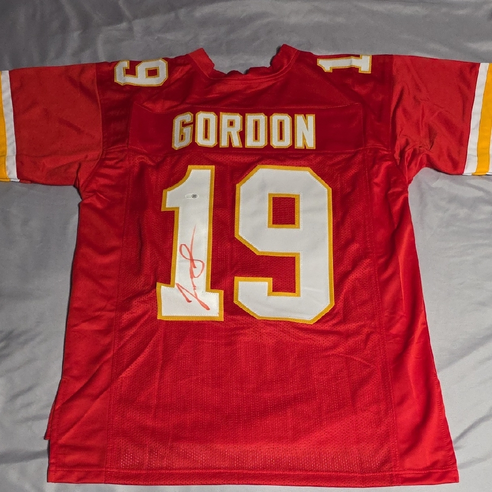Josh "Flash" Gordon Autographed Football Jersey